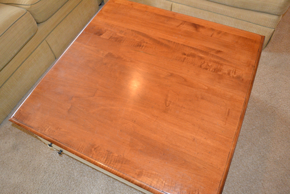 Ethan Allen Farmhouse Style Coffee Table