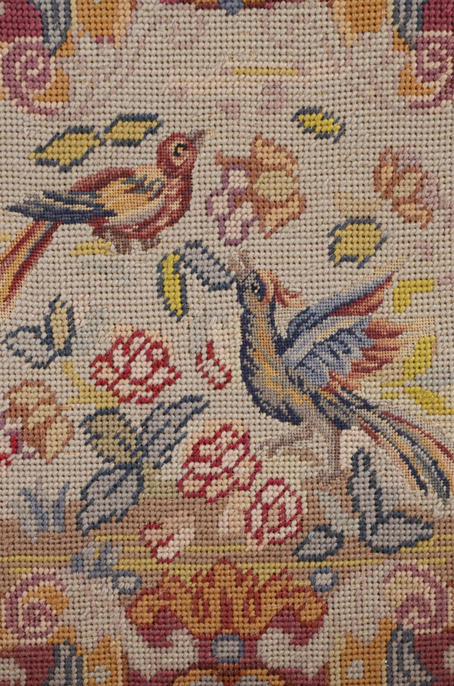 Georgian Style Needlepoint Arm Chair