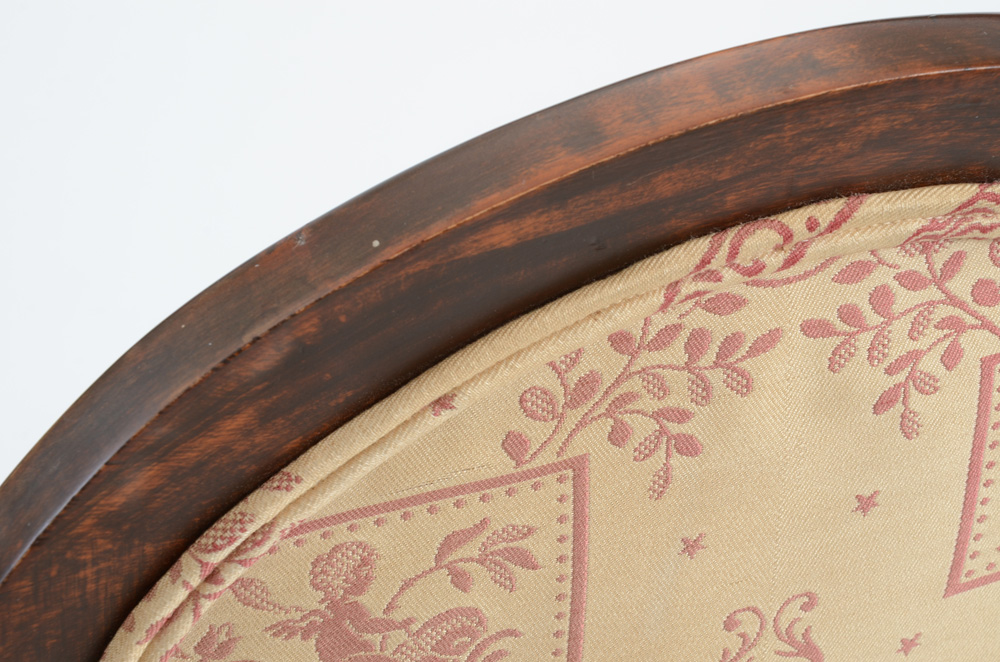 1920s Queen Anne Style Arm Chair