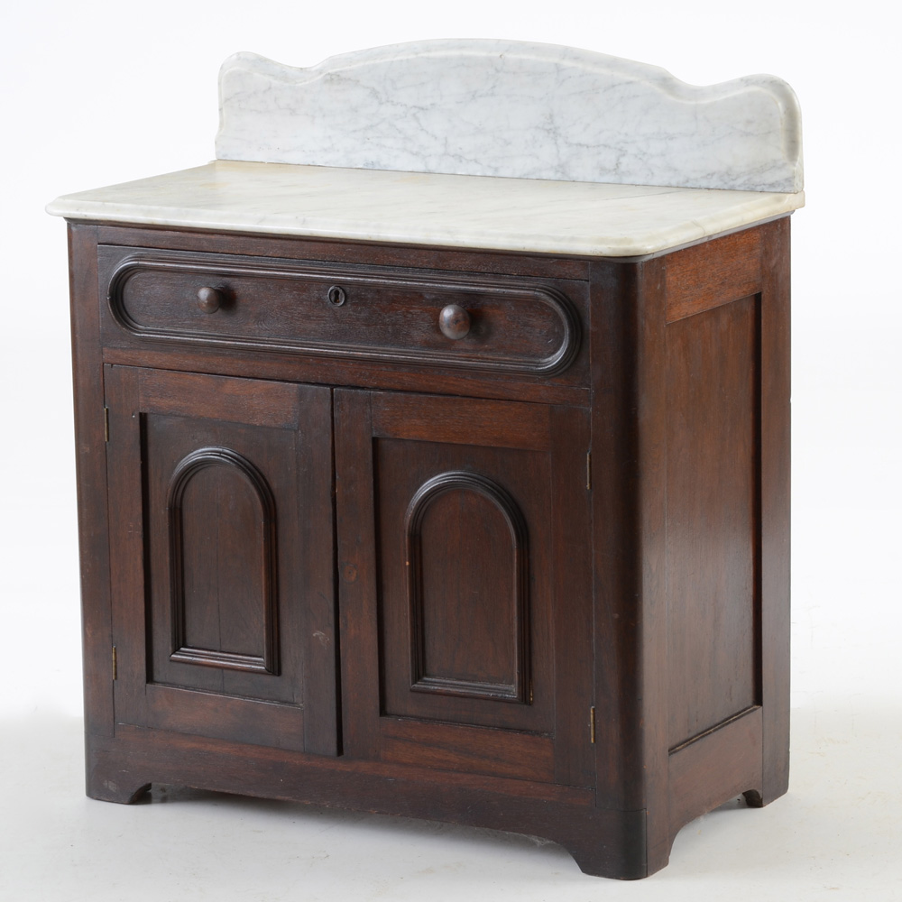 Antique Victorian Marble Top Washstand
