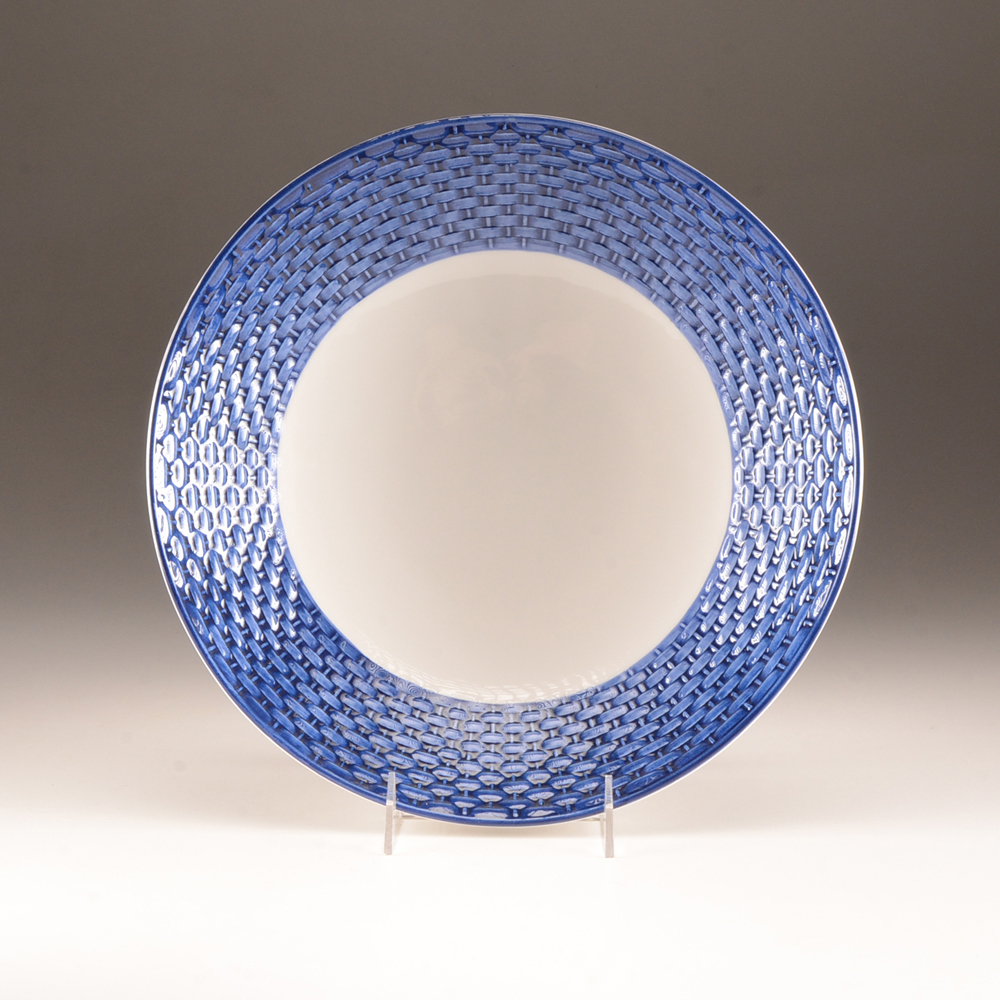 Tiffany & Co. "Basket Weave" Pitcher and Bowl