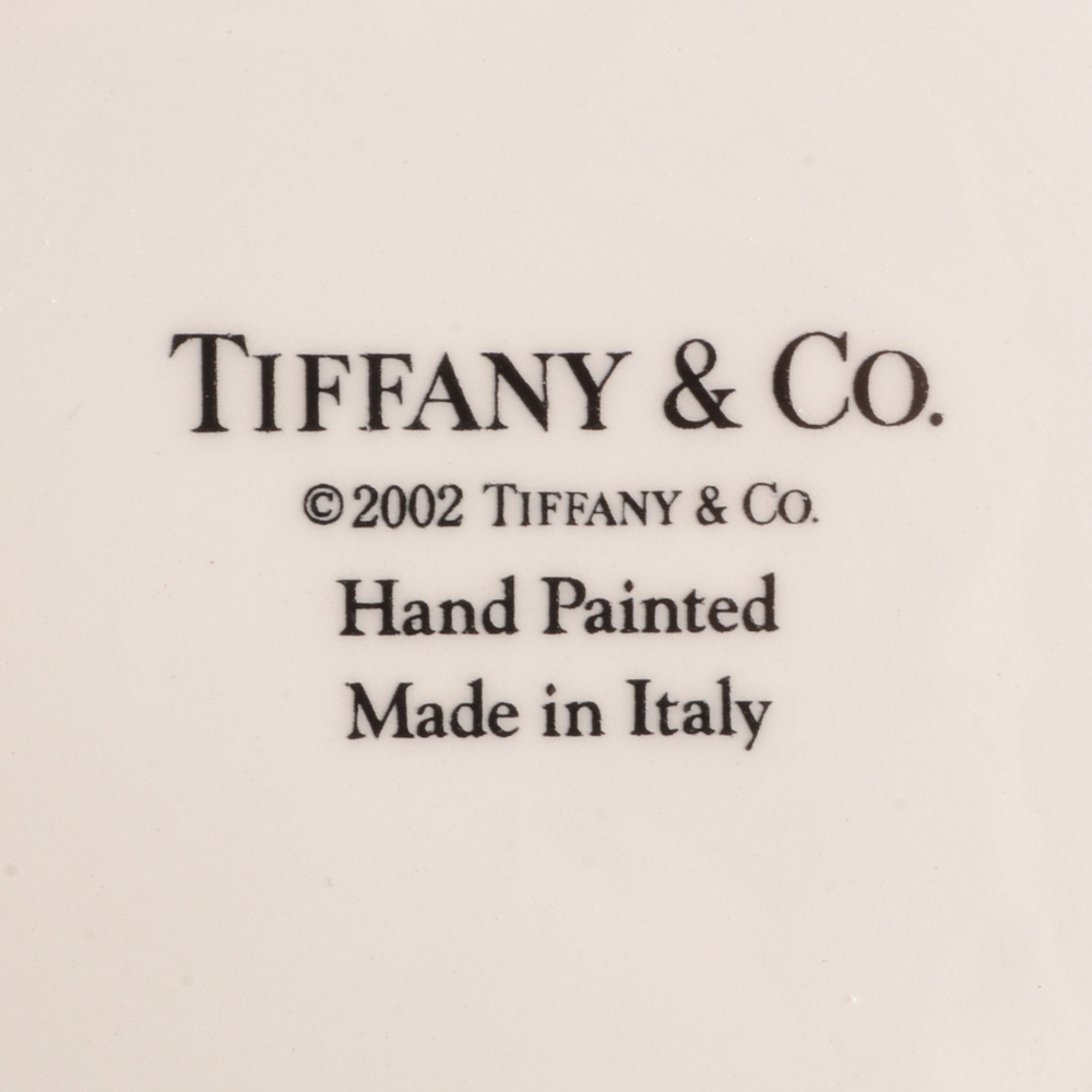 Tiffany & Co. "Basket Weave" Pitcher and Bowl