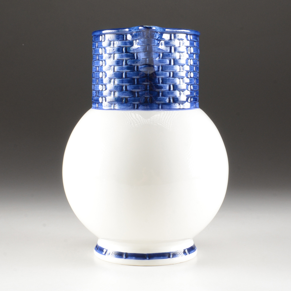 Tiffany & Co. "Basket Weave" Pitcher and Bowl