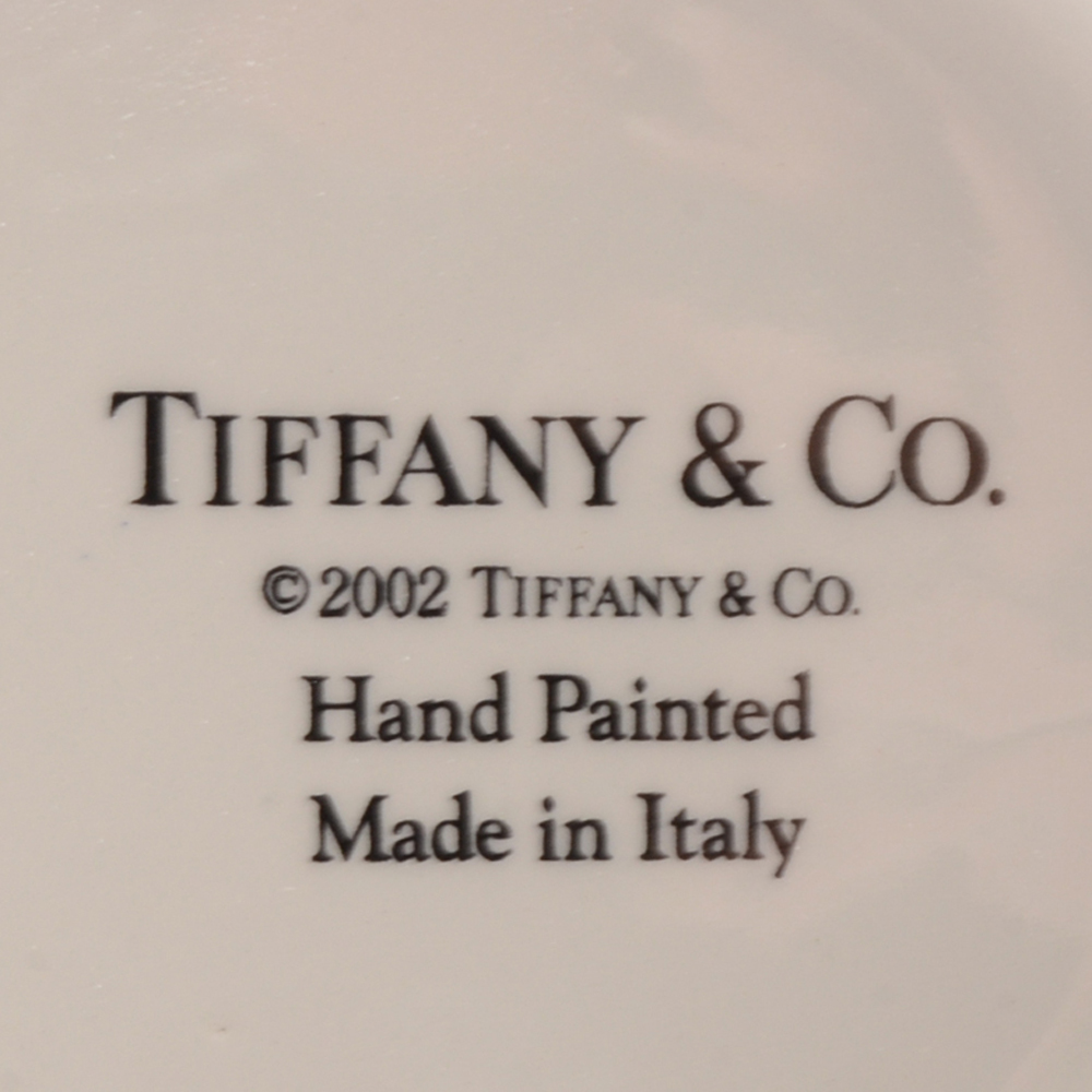 Tiffany & Co. "Basket Weave" Pitcher and Bowl