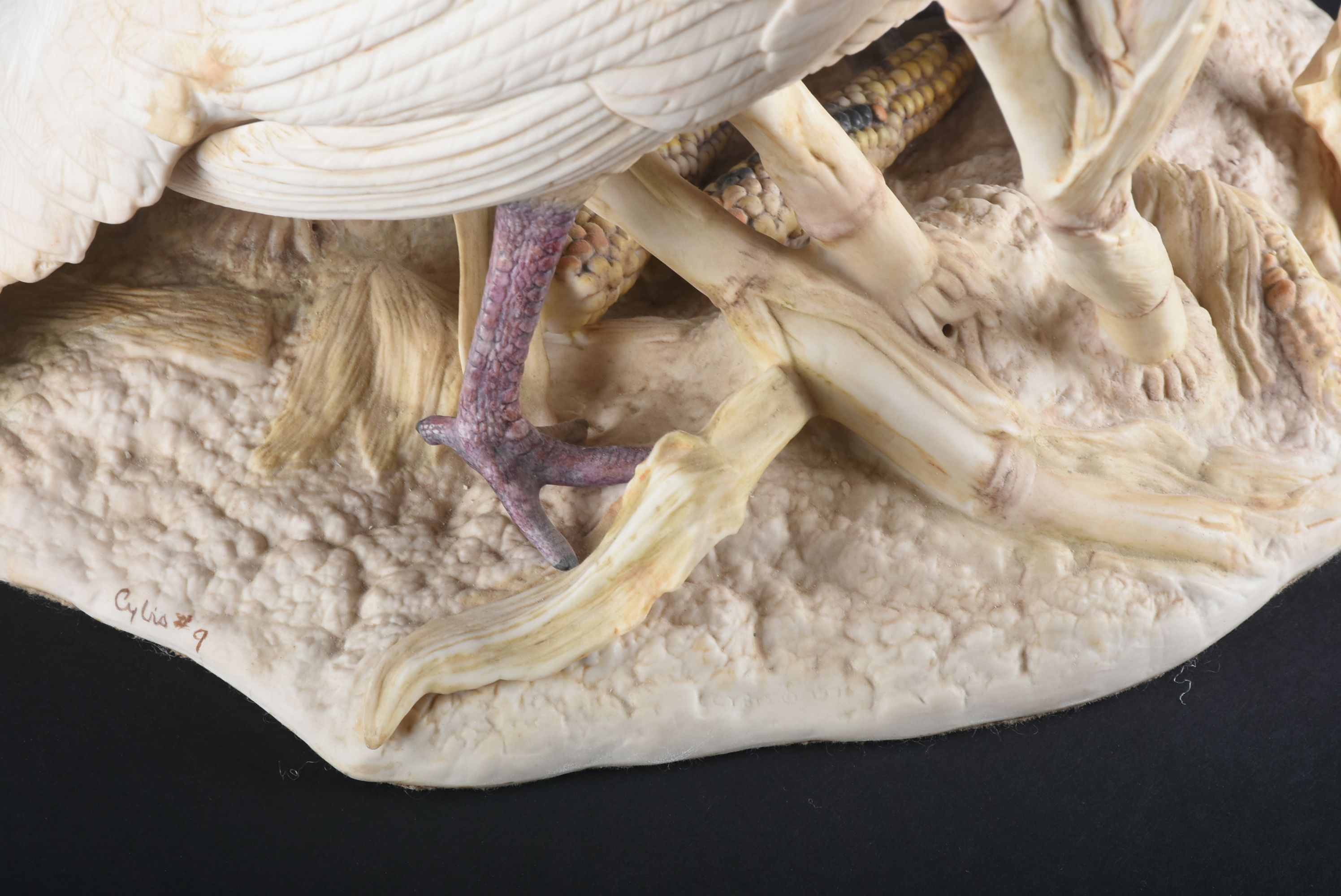 Cybis Turkey Porcelain Figurine