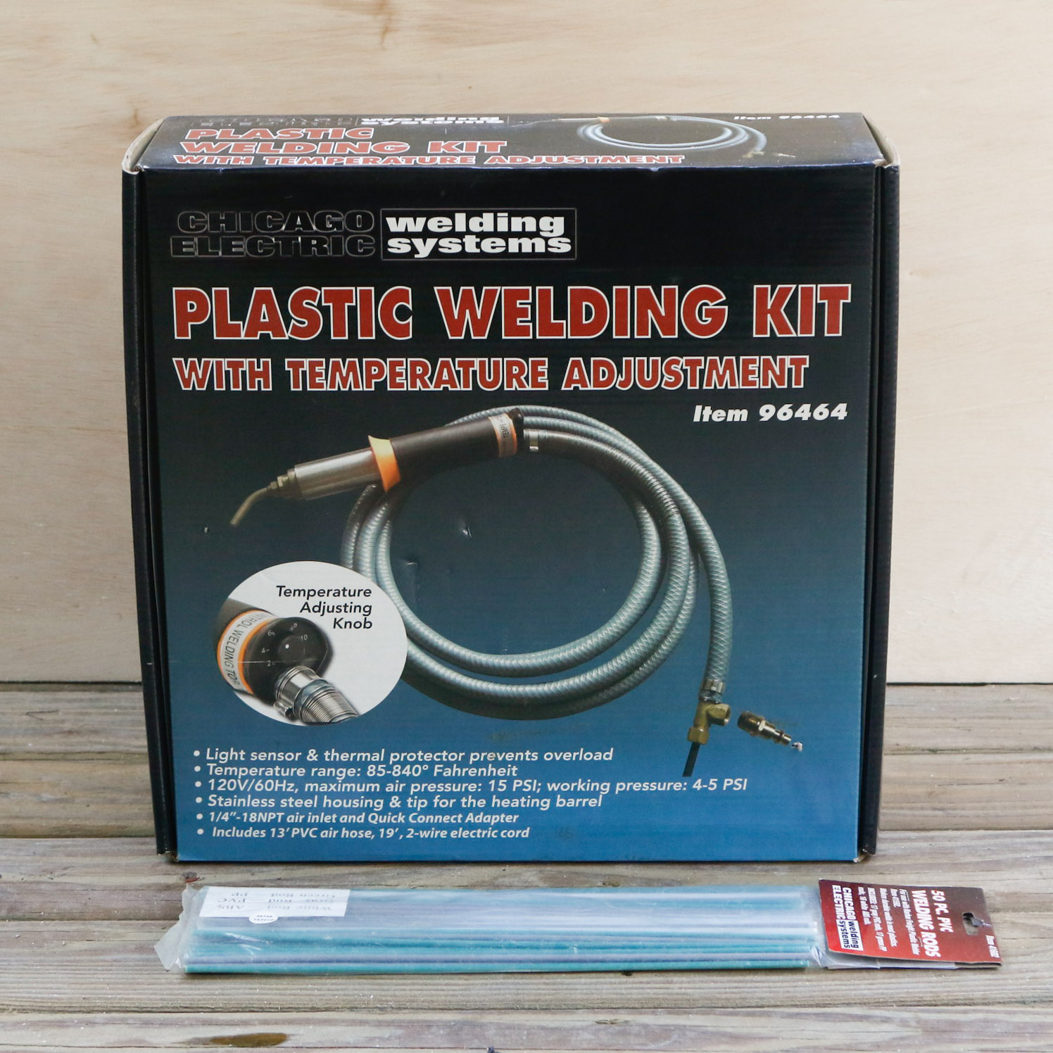 Chicago Electric Plastic Welding Kit New in Box