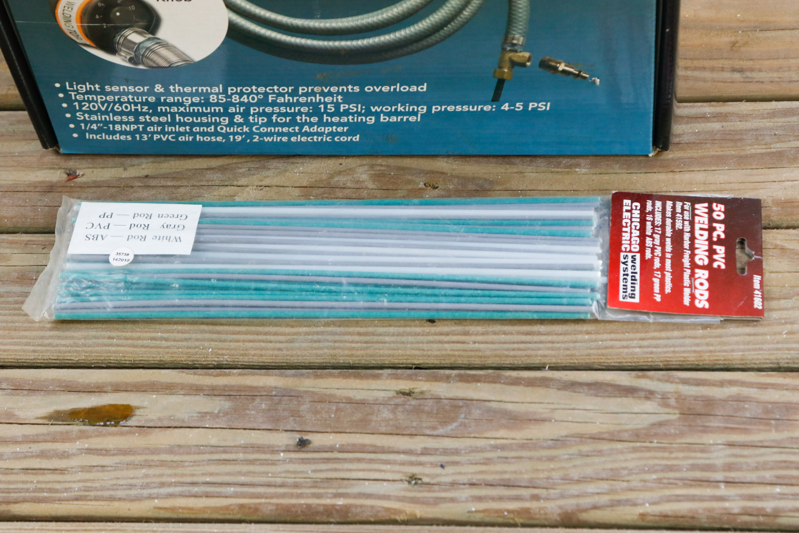 Chicago Electric Plastic Welding Kit New in Box