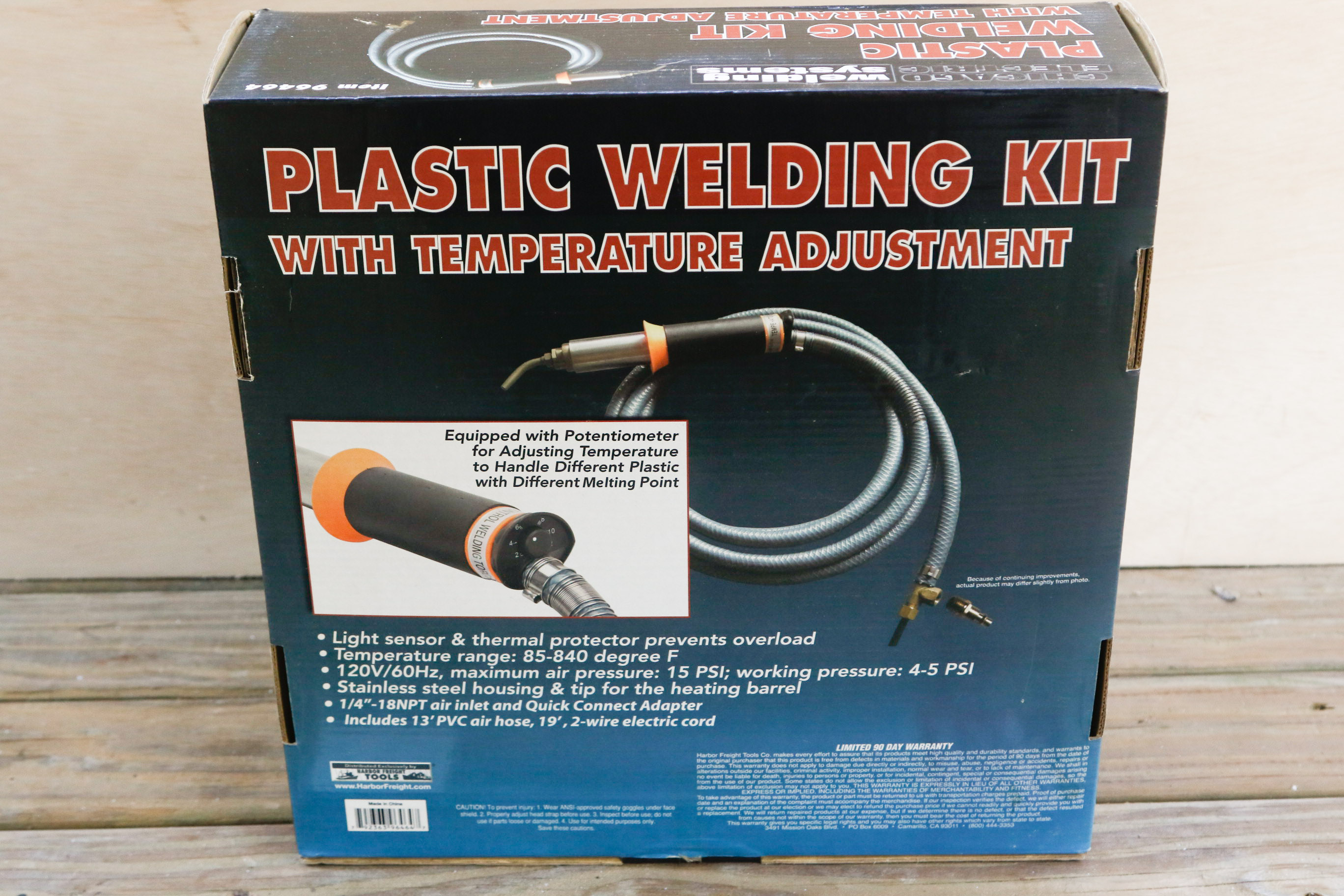 Chicago Electric Plastic Welding Kit New in Box