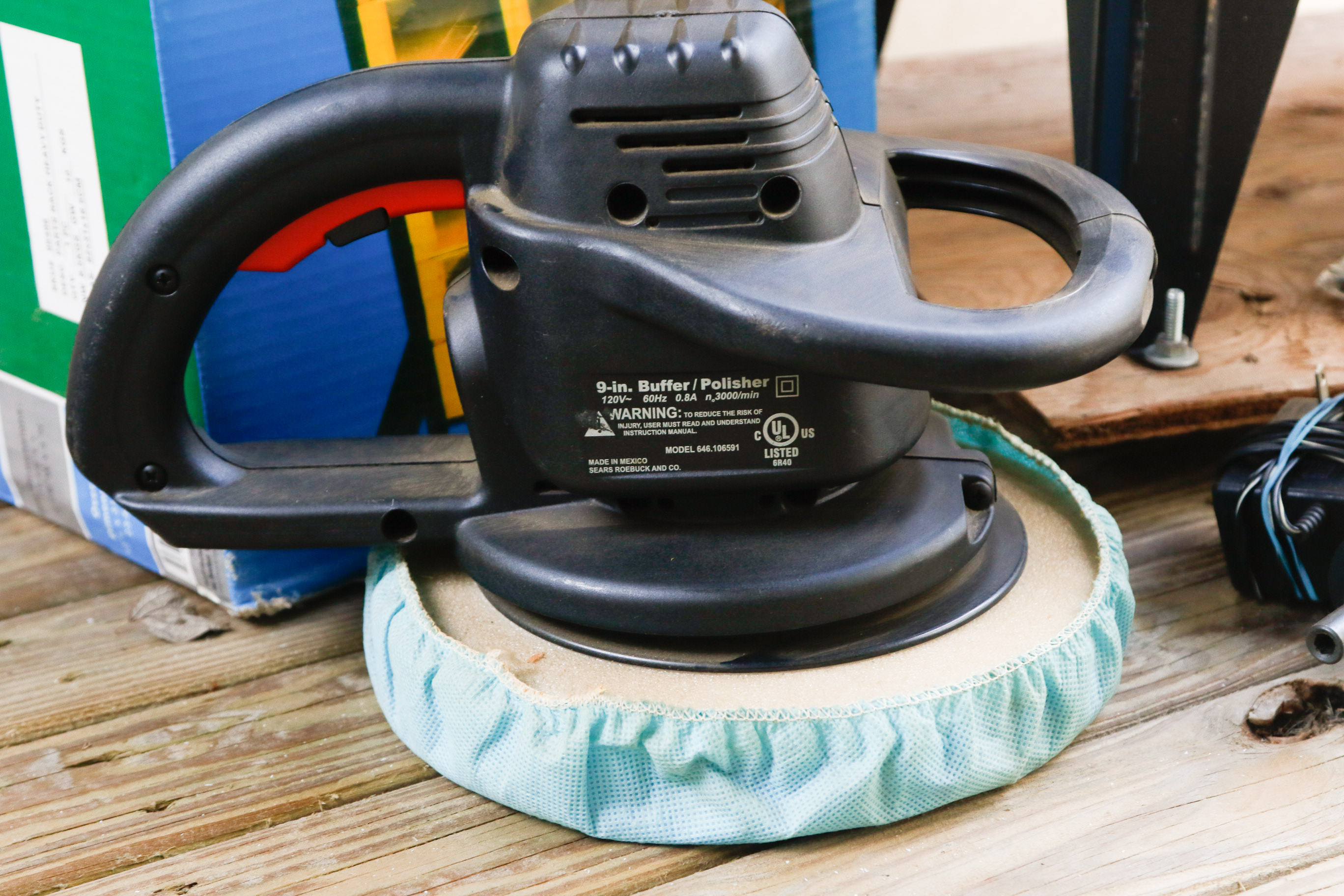 Craftsman Router Table with Buffer, Drill and Rack