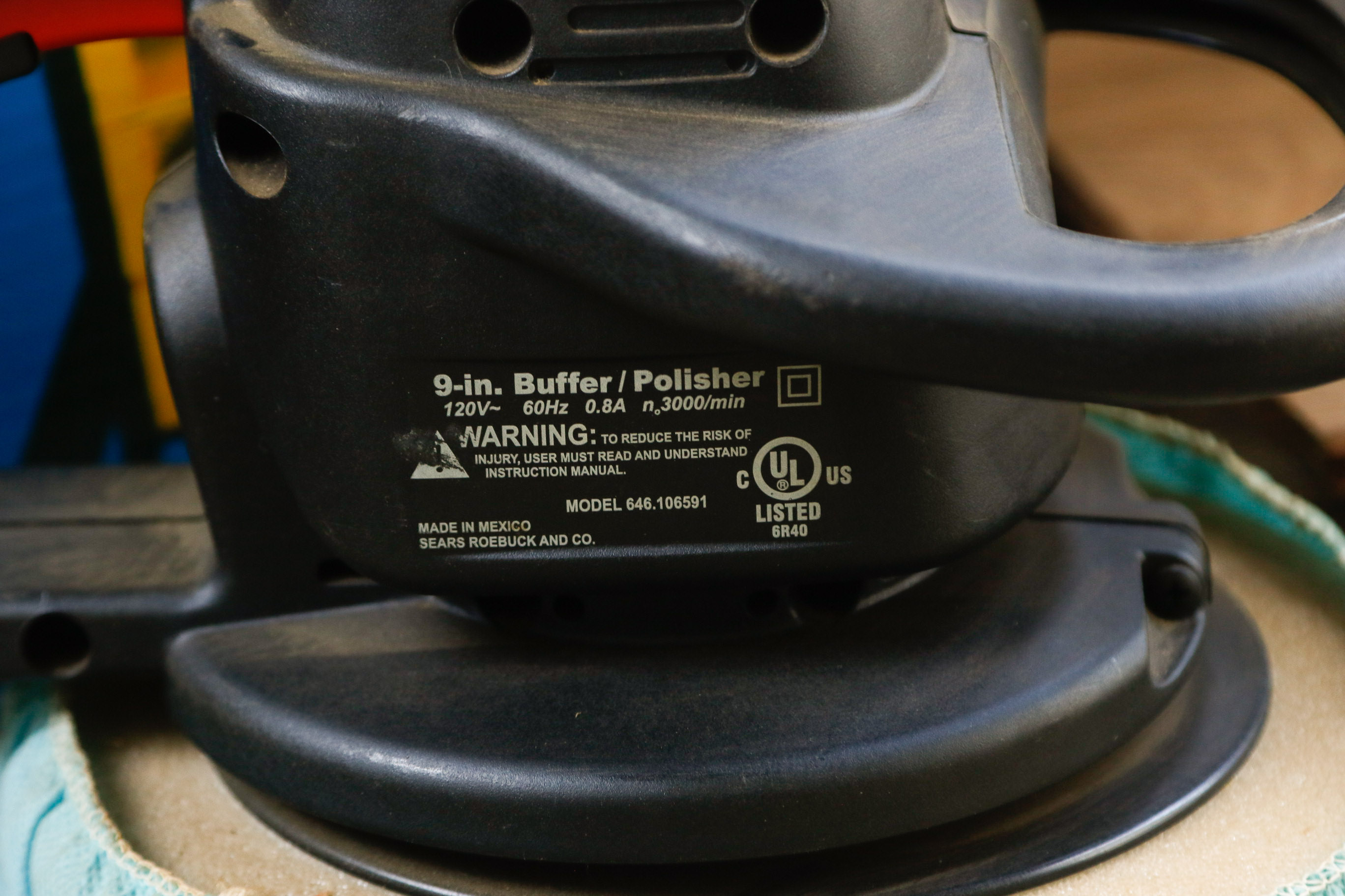 Craftsman Router Table with Buffer, Drill and Rack