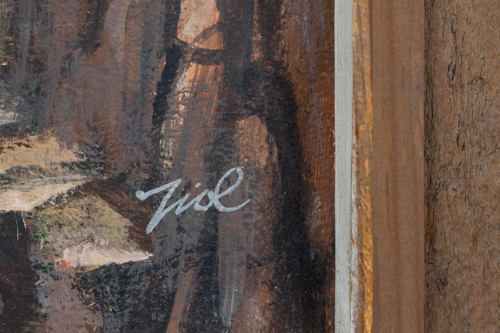 "Cliffs of Acadia" Original Acrylic Painting