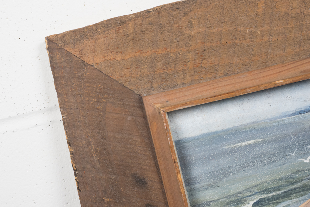 "Cliffs of Acadia" Original Acrylic Painting