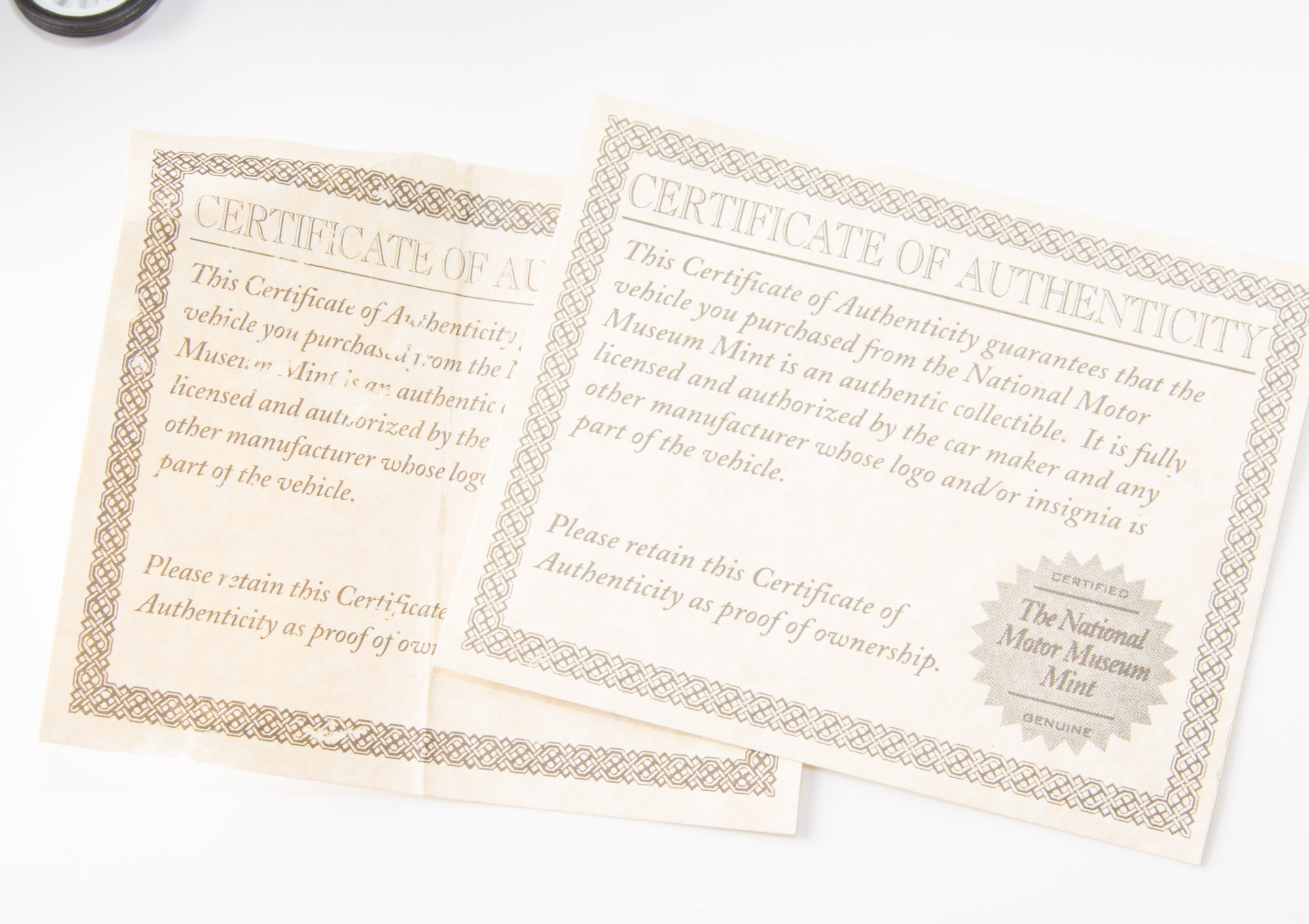 National Motor Museum Mint Die-Cast Model Cars