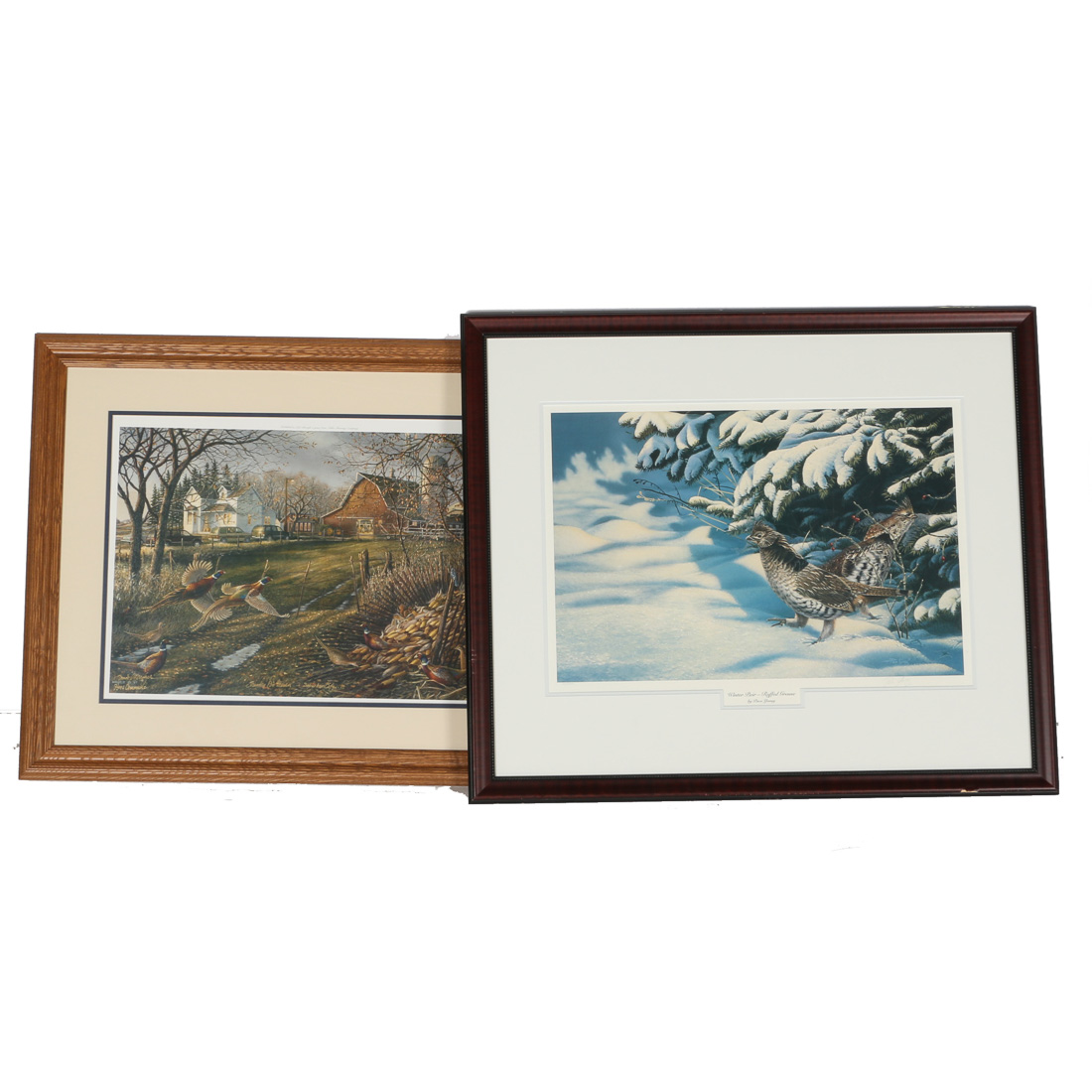 James Meger and Paco Young Signed Prints of Winter Scenes