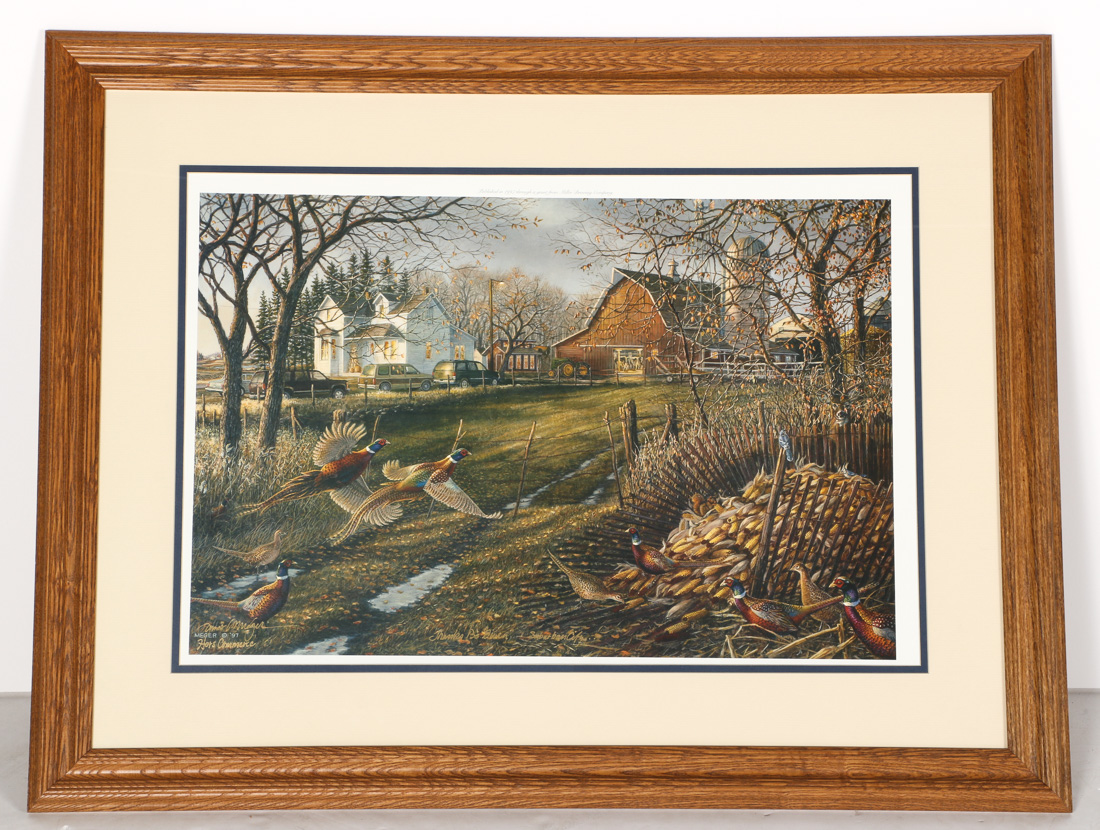 James Meger and Paco Young Signed Prints of Winter Scenes