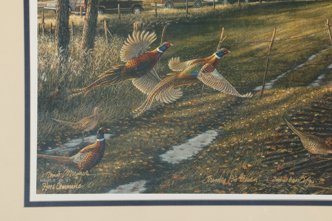 James Meger and Paco Young Signed Prints of Winter Scenes