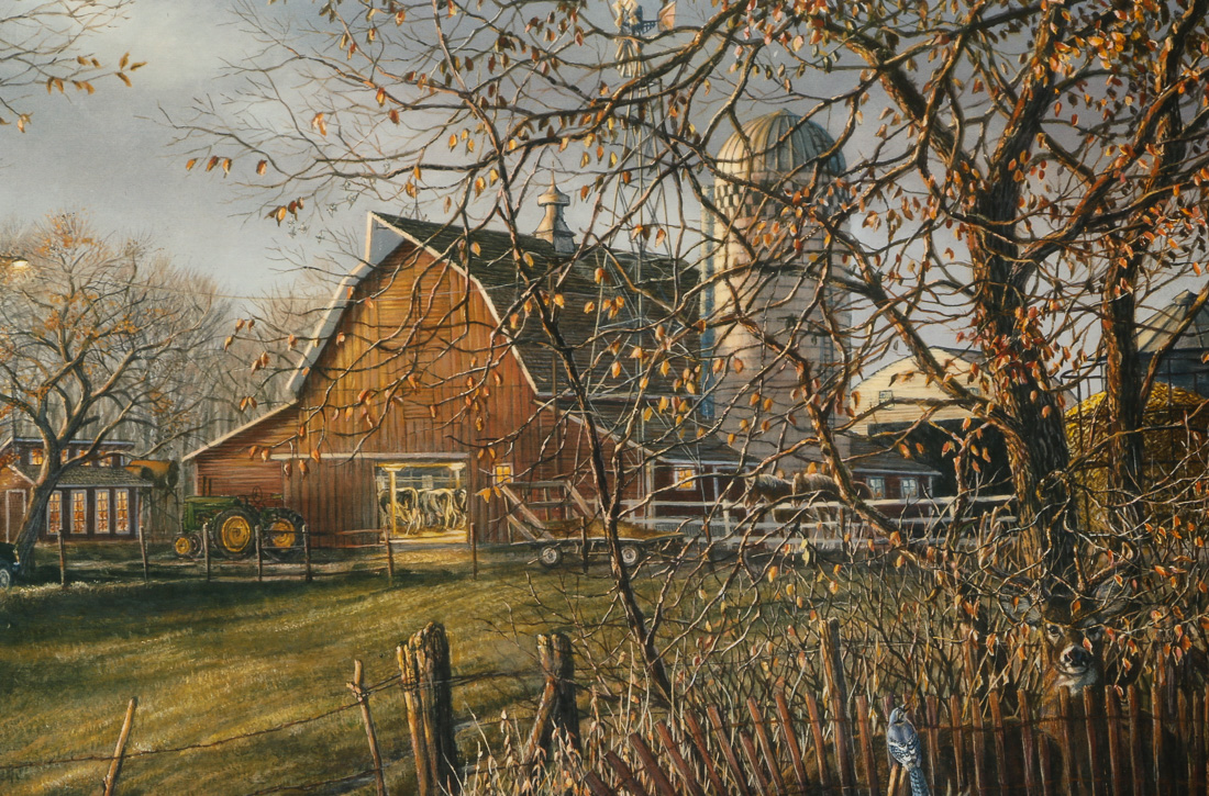 James Meger and Paco Young Signed Prints of Winter Scenes