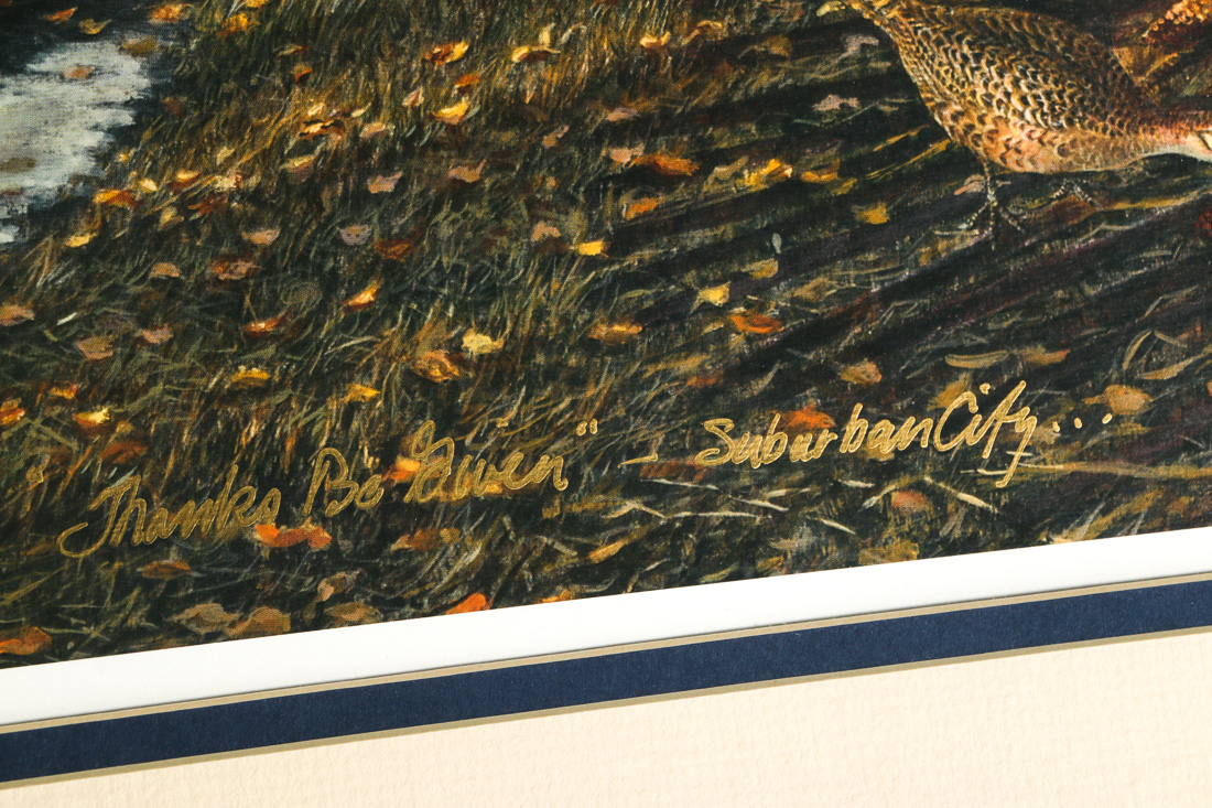 James Meger and Paco Young Signed Prints of Winter Scenes