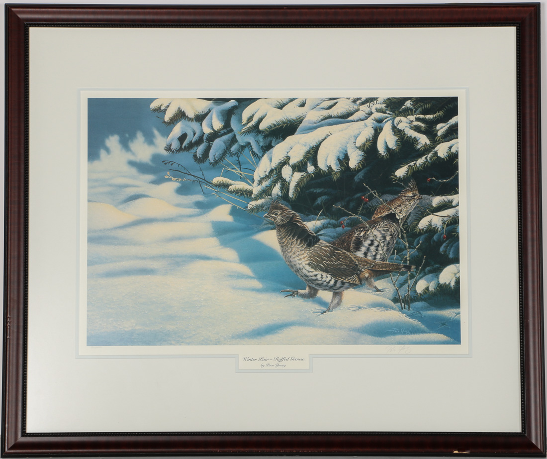 James Meger and Paco Young Signed Prints of Winter Scenes