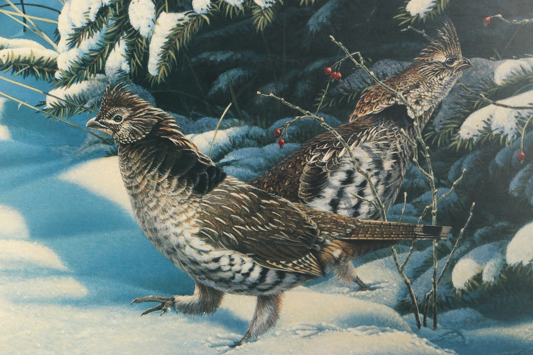 James Meger and Paco Young Signed Prints of Winter Scenes