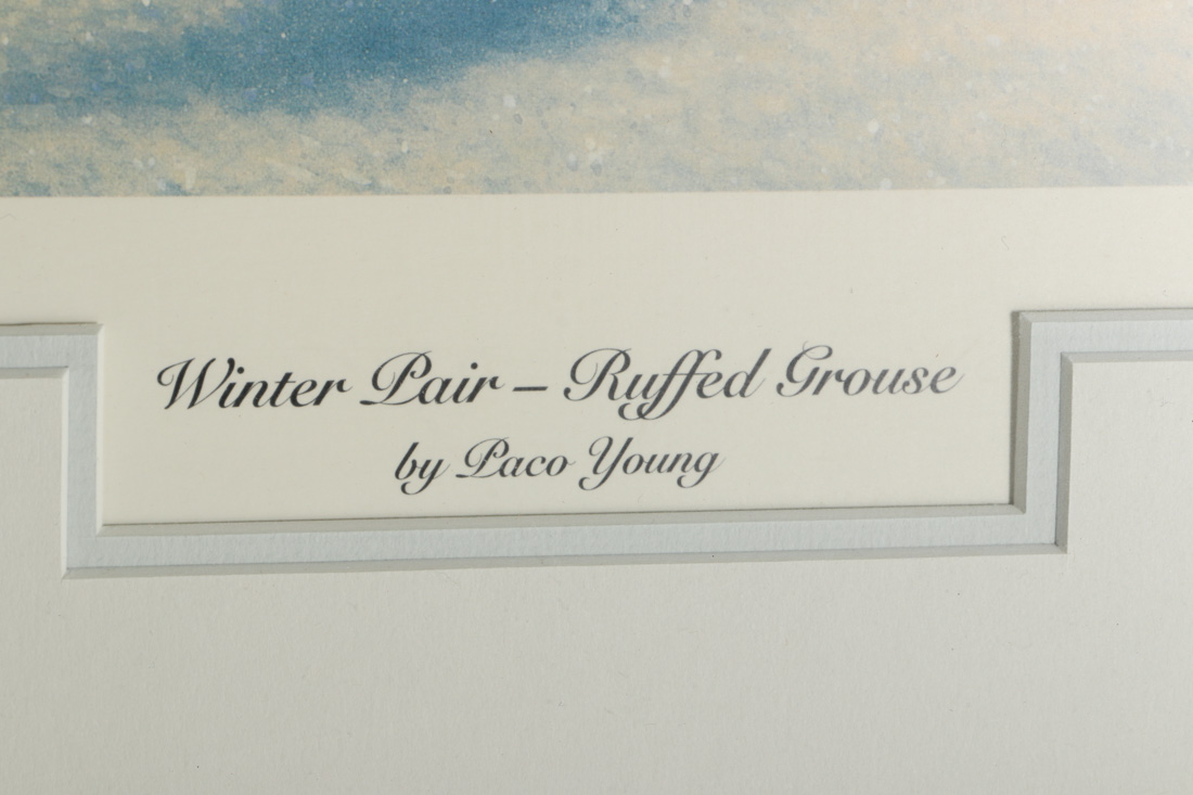 James Meger and Paco Young Signed Prints of Winter Scenes