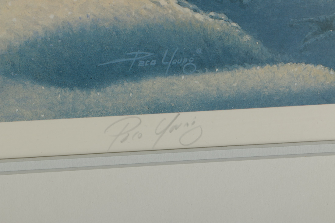 James Meger and Paco Young Signed Prints of Winter Scenes