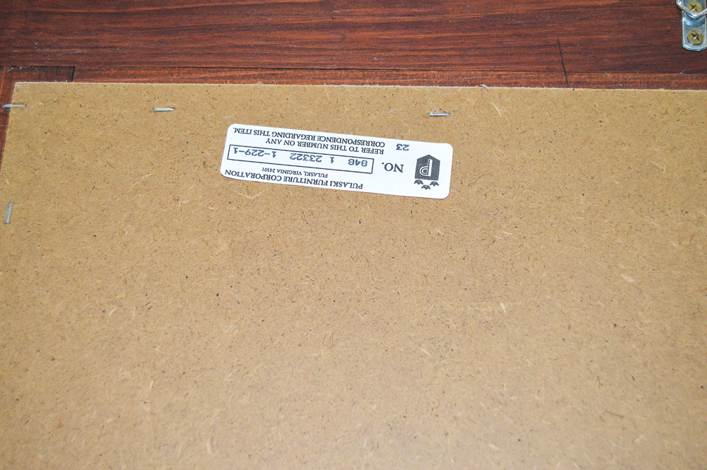 Late 20th Century Mirrored Hall Tree by Pulaski