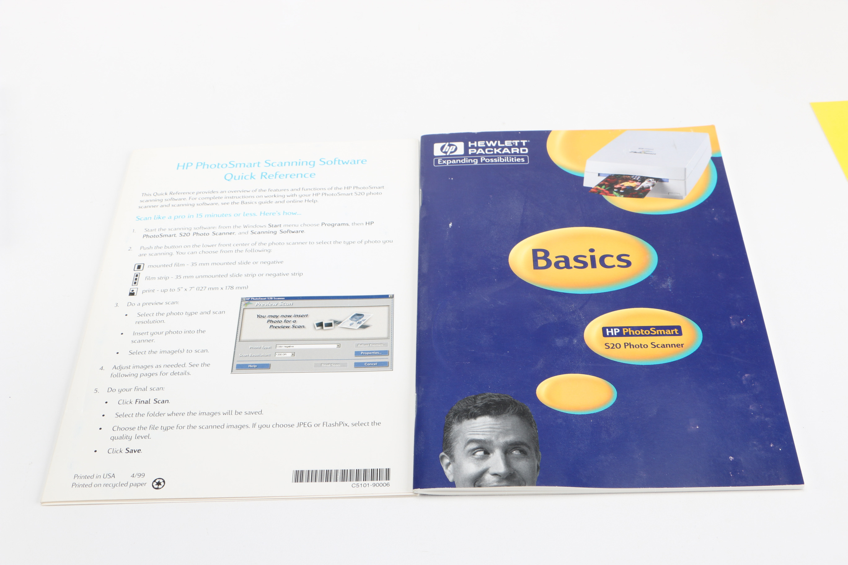 HP Photosmart S20 Photograph Scanner