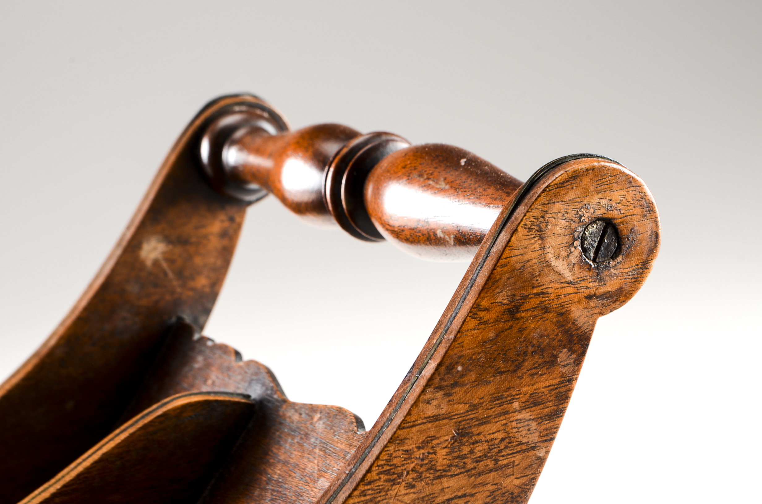 Antique Wood Cheese Cradle