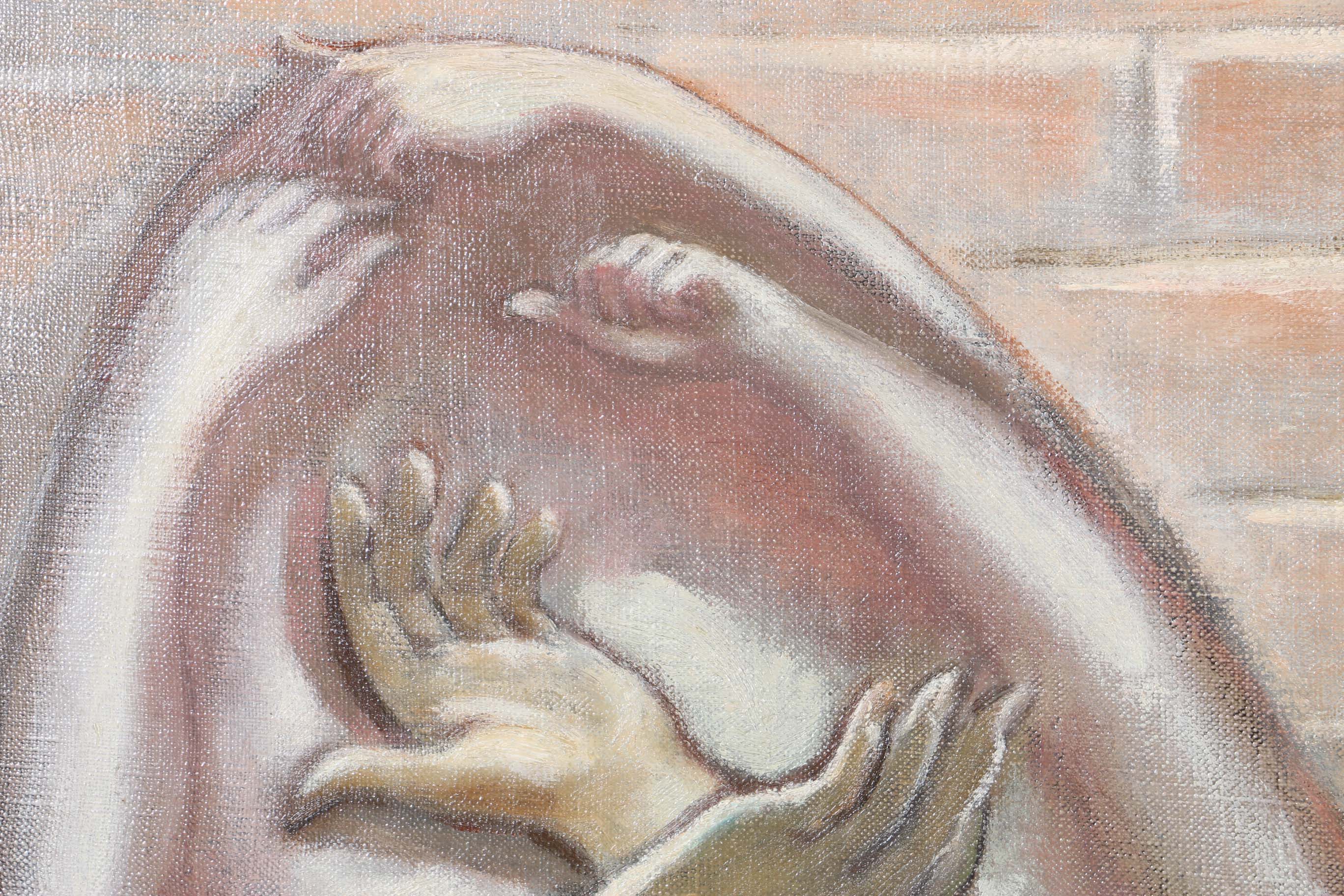 Beveridge Moore Oil Painting on Canvas