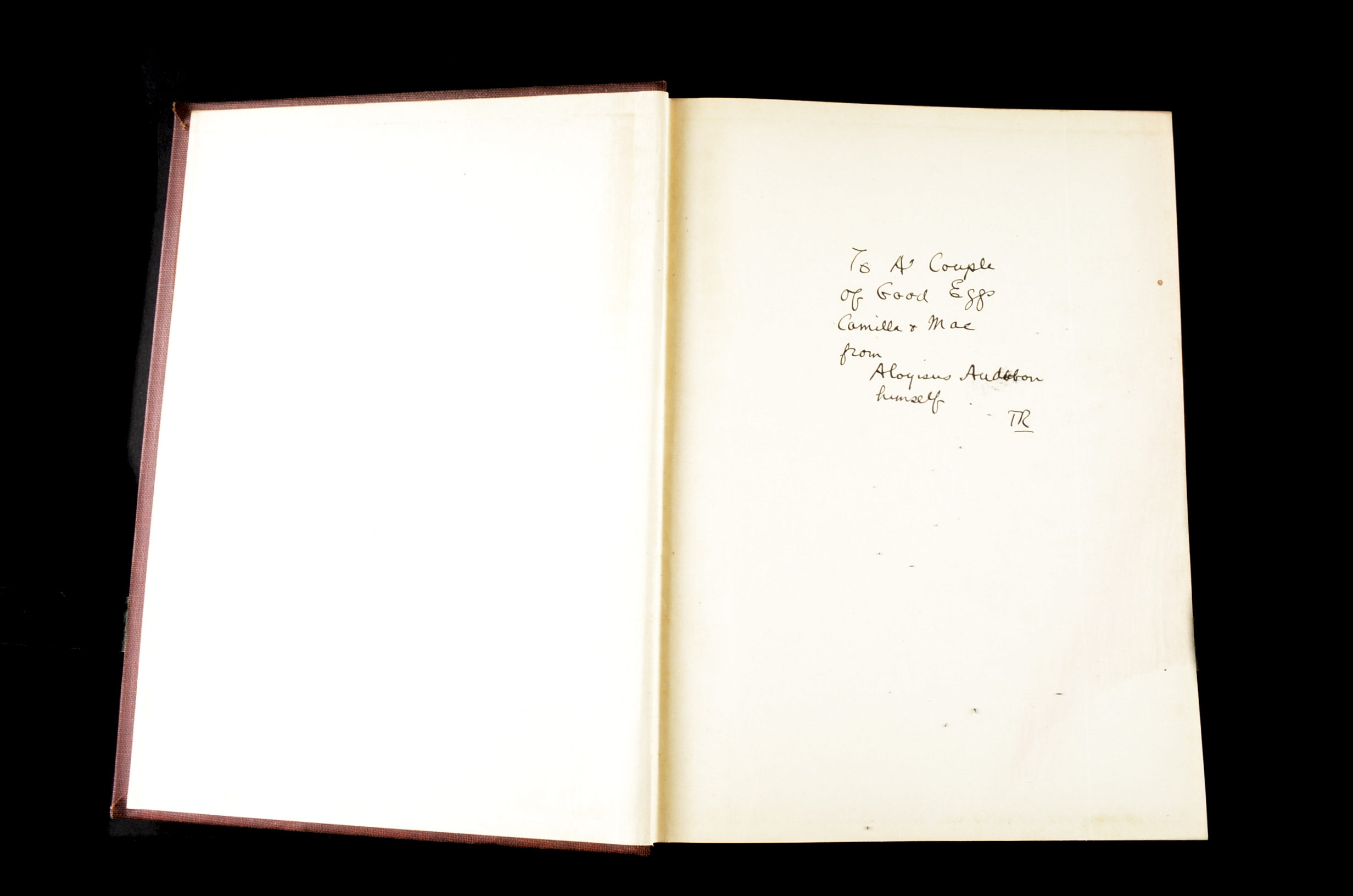 John James Audubon "The Birds of America" Signed by Aloyisus Audubon