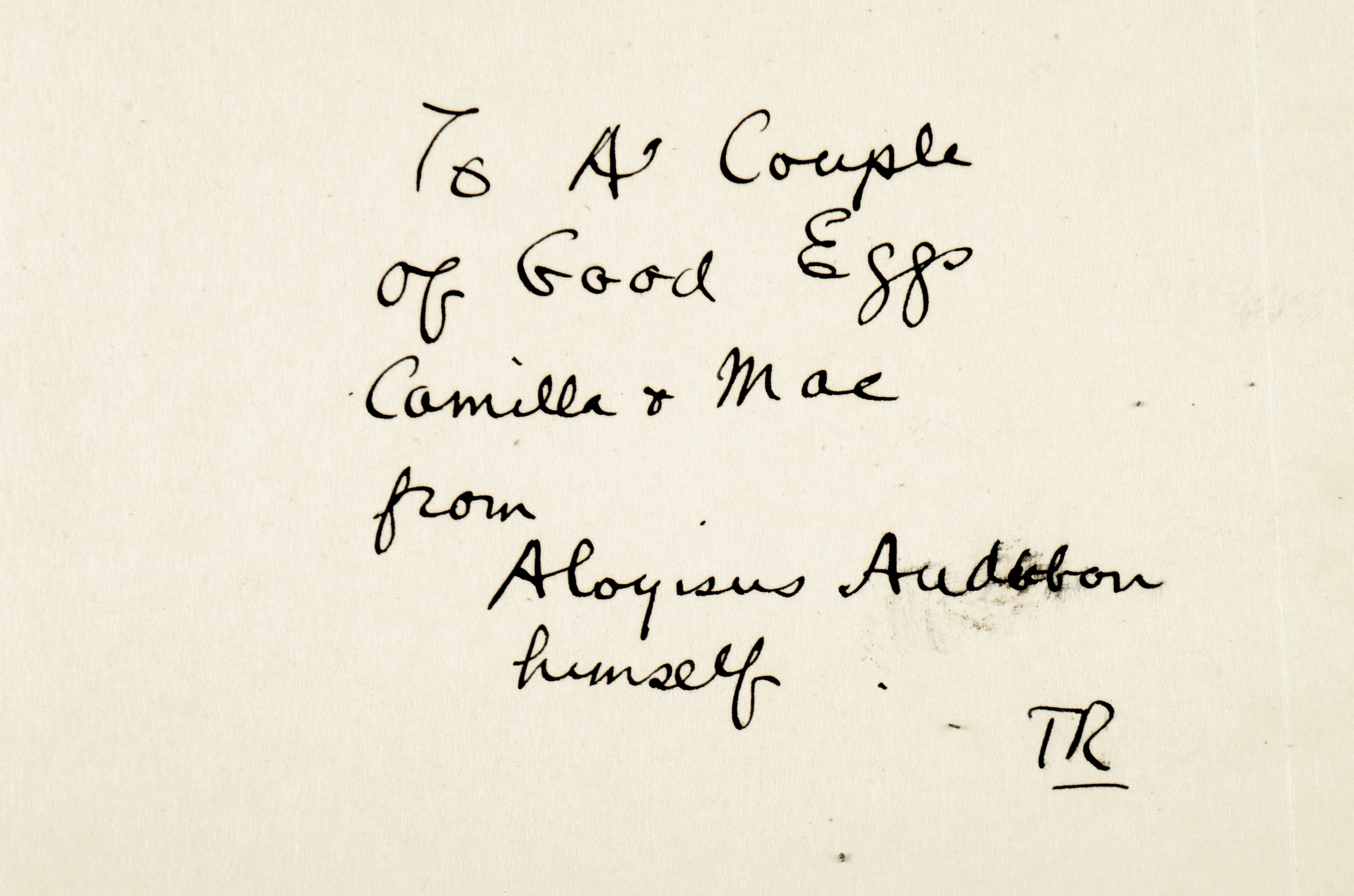 John James Audubon "The Birds of America" Signed by Aloyisus Audubon