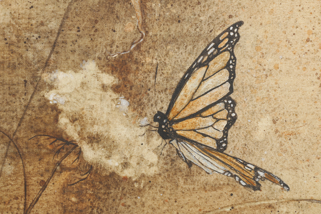 Louise Colussi Framed Acrylic Painting