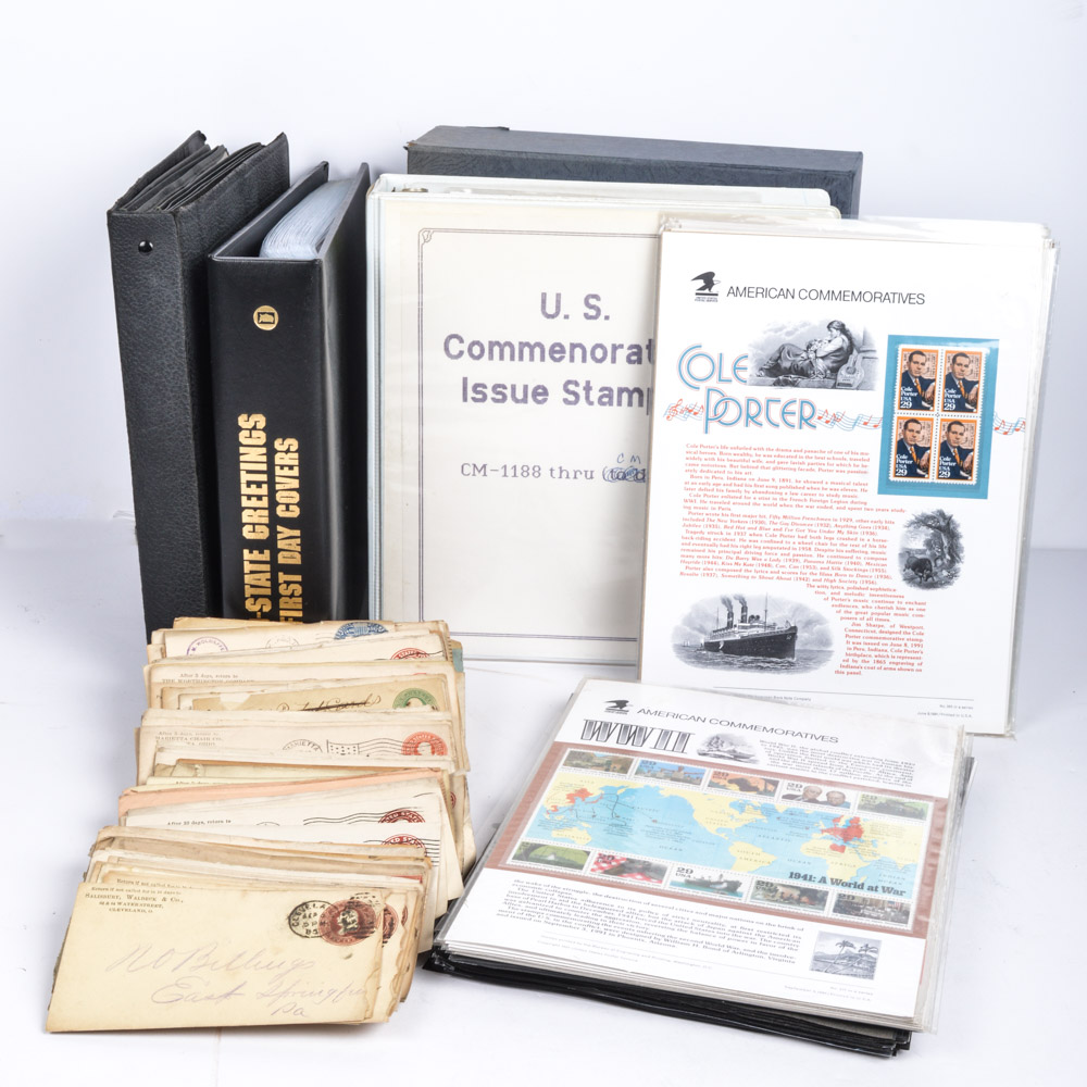 Generous Collection of United States Commemorative Postage Stamps