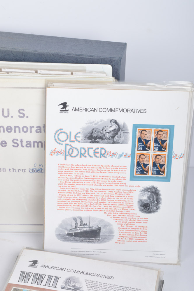 Generous Collection of United States Commemorative Postage Stamps