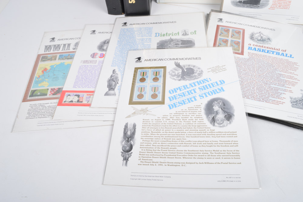 Generous Collection of United States Commemorative Postage Stamps