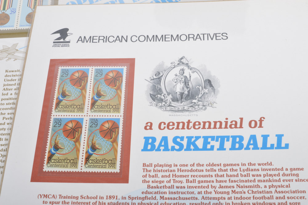 Generous Collection of United States Commemorative Postage Stamps