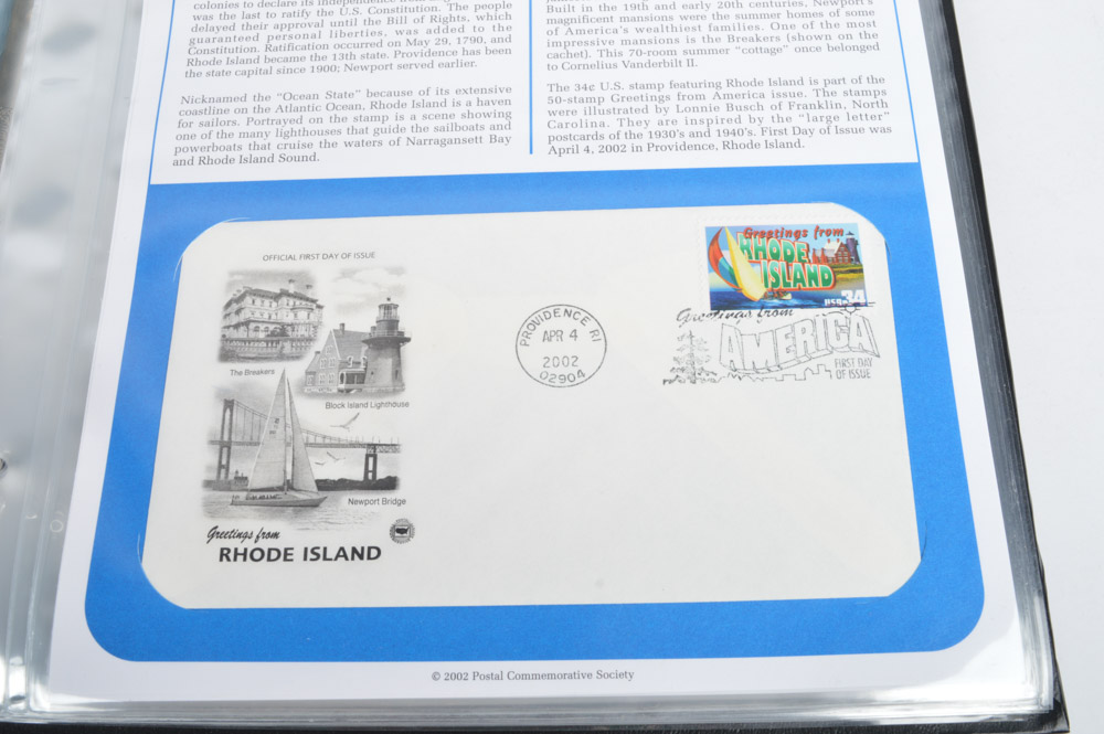 Generous Collection of United States Commemorative Postage Stamps