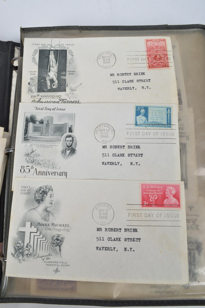 Generous Collection of United States Commemorative Postage Stamps