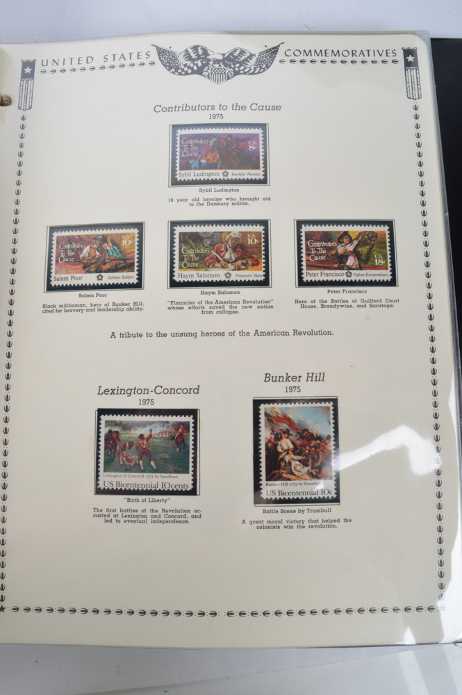 Generous Collection of United States Commemorative Postage Stamps