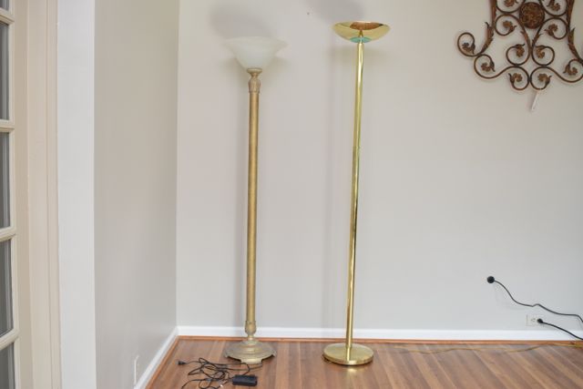 Torchiere Style Floor Lamps