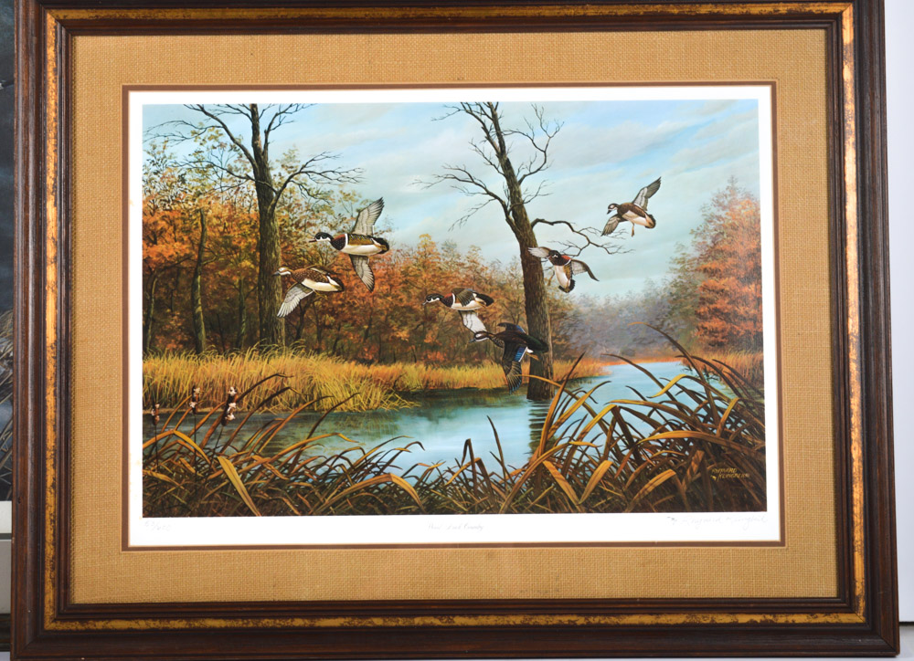 Pair of Signed Limited Edition D. G. Brynaert and Rhynard Klingbeil Prints