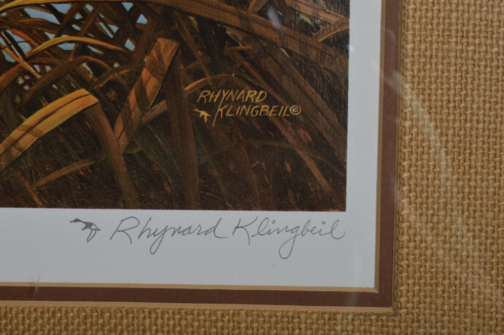 Pair of Signed Limited Edition D. G. Brynaert and Rhynard Klingbeil Prints