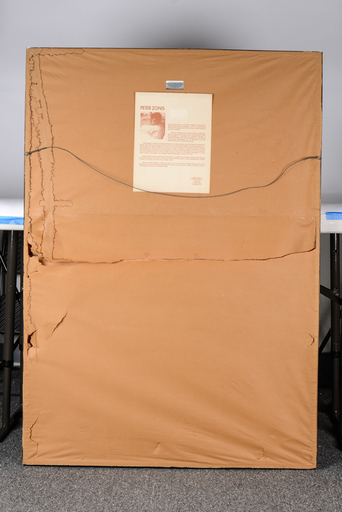 Peter Zonis Oil Pastel on Board