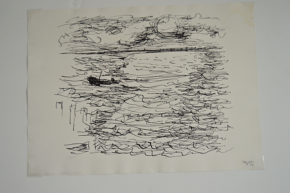 Original Signed Limited Edition Lithograph by Bazaine