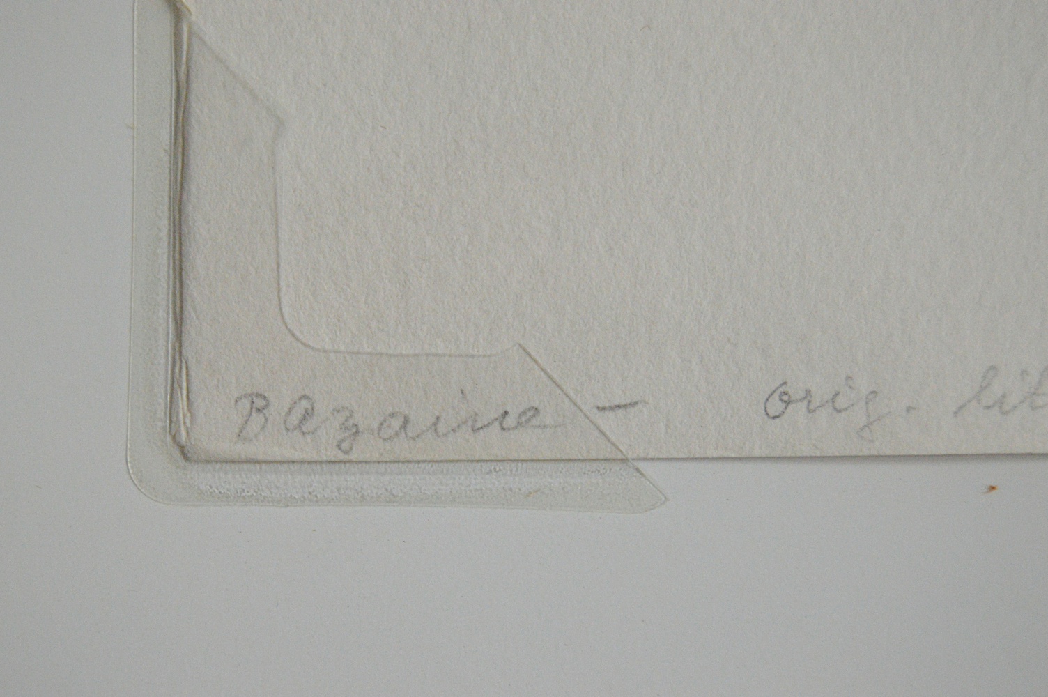 Original Signed Limited Edition Lithograph by Bazaine