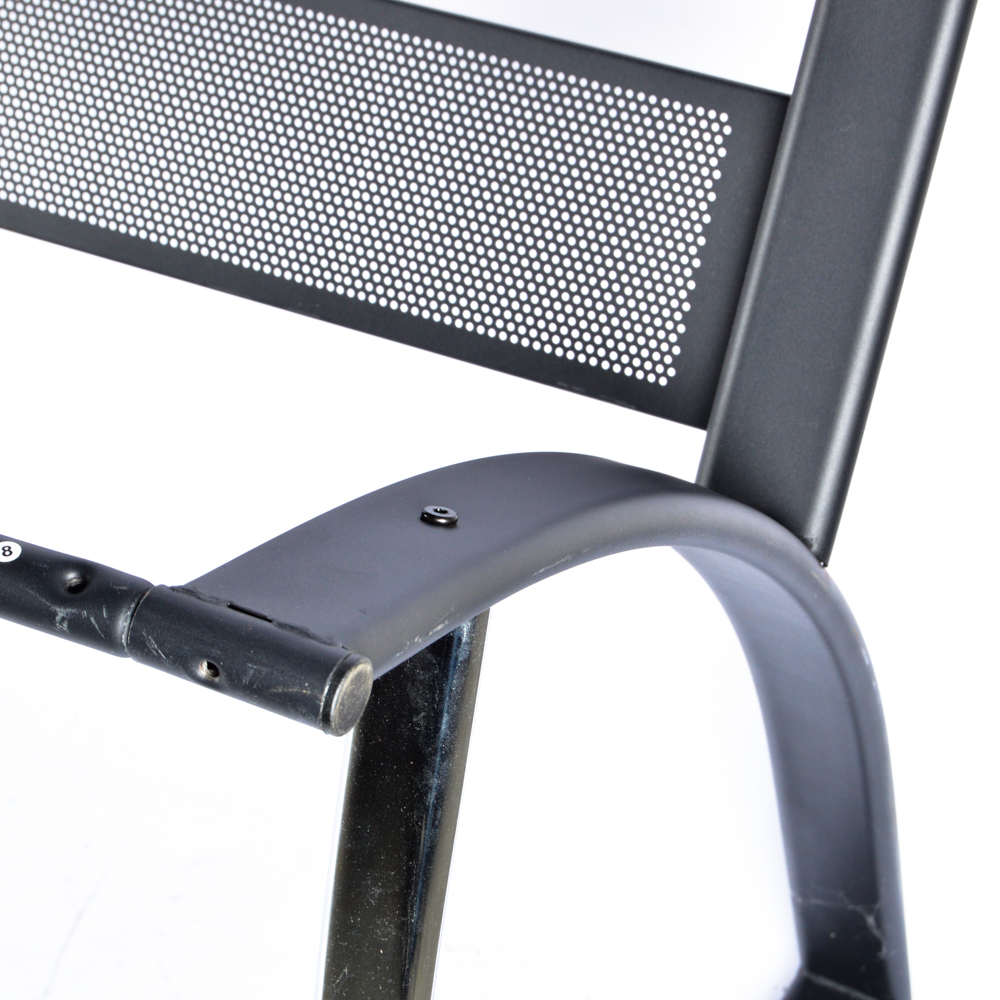 Glass Top Desk with Chair and File Cabinet