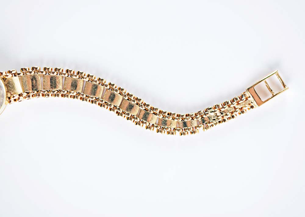 Women's 14K Watch with Rolex Face