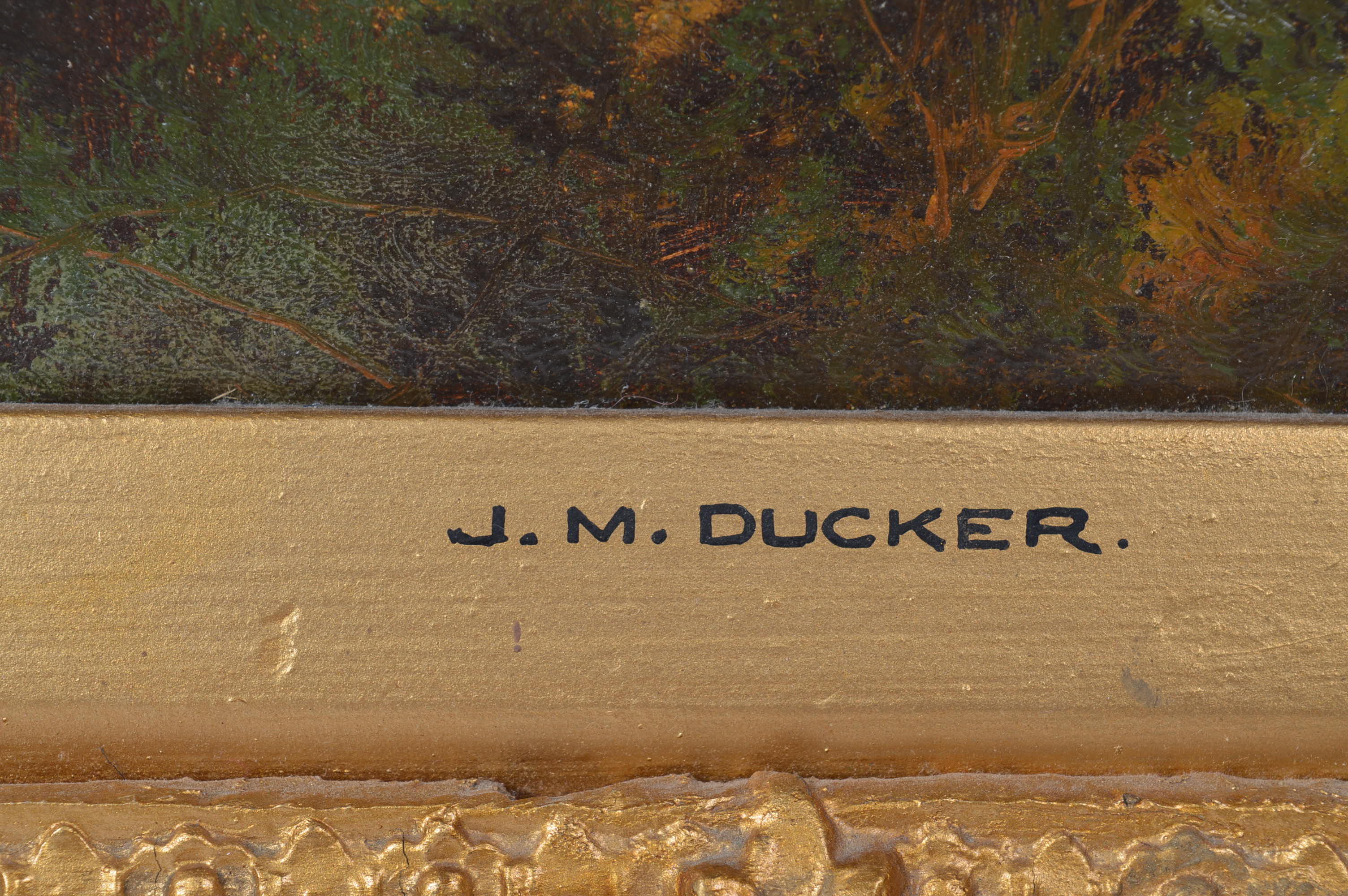Early 20th Century Oil Painting by Jack M. Ducker