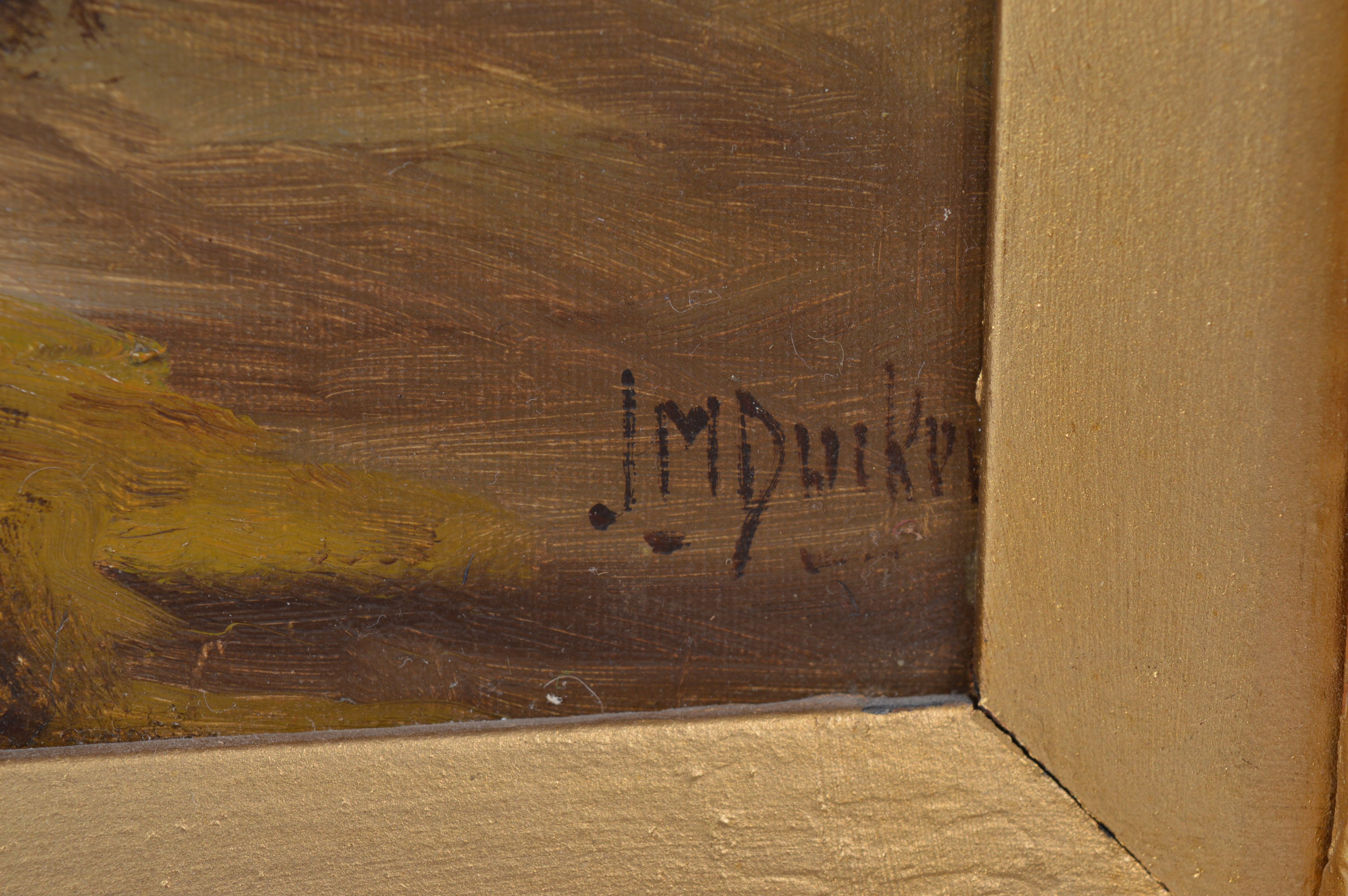 Early 20th Century Oil Painting by Jack M. Ducker